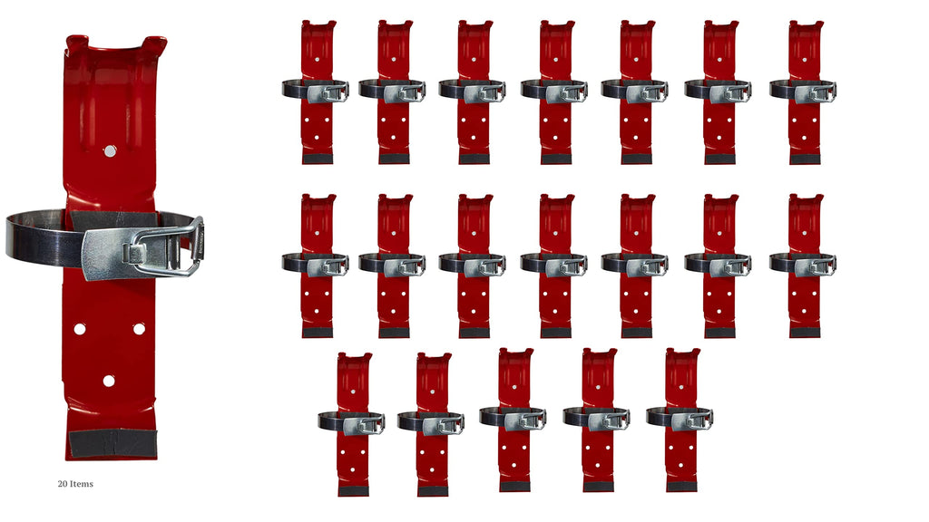 20 Pack 2.5 lb Fire Extinguisher Bracket C890