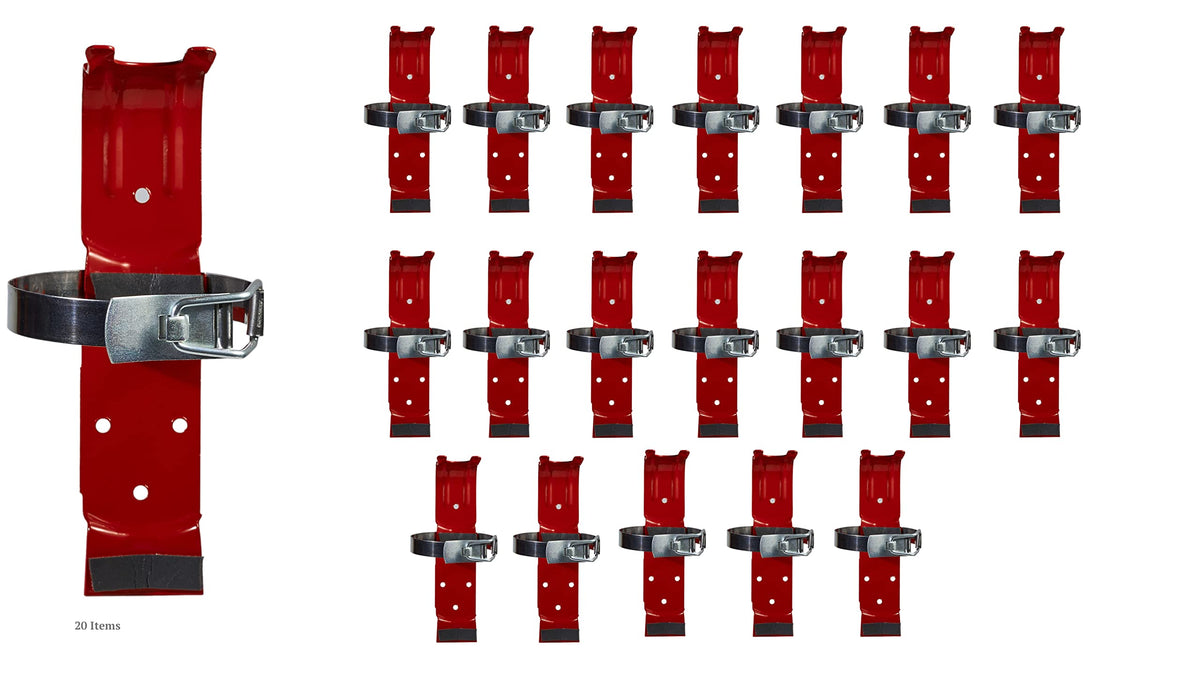 20 Pack 2.5 lb Fire Extinguisher Bracket C890
