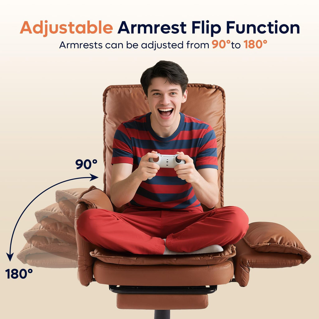 High Back Executive Chair with Footrest U3064