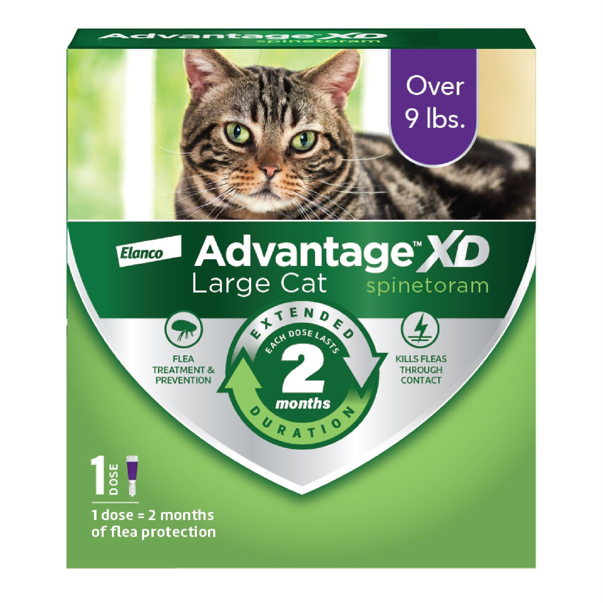 Large Cat Topical Flea Treatment & Prevention 1ct B375595