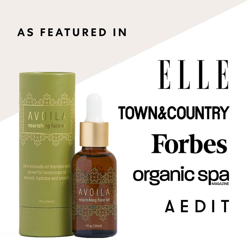 Organic Face Oil with Rosehip Sea Buckthorn Avocado Vitamin E H5758