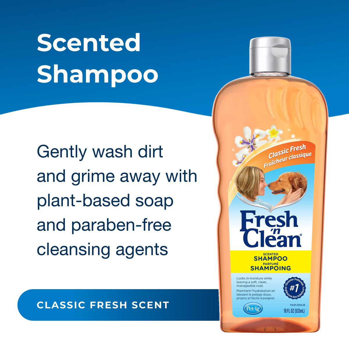 Scented Shampoo 18 oz with Vitamin E & Aloe Vera B75495