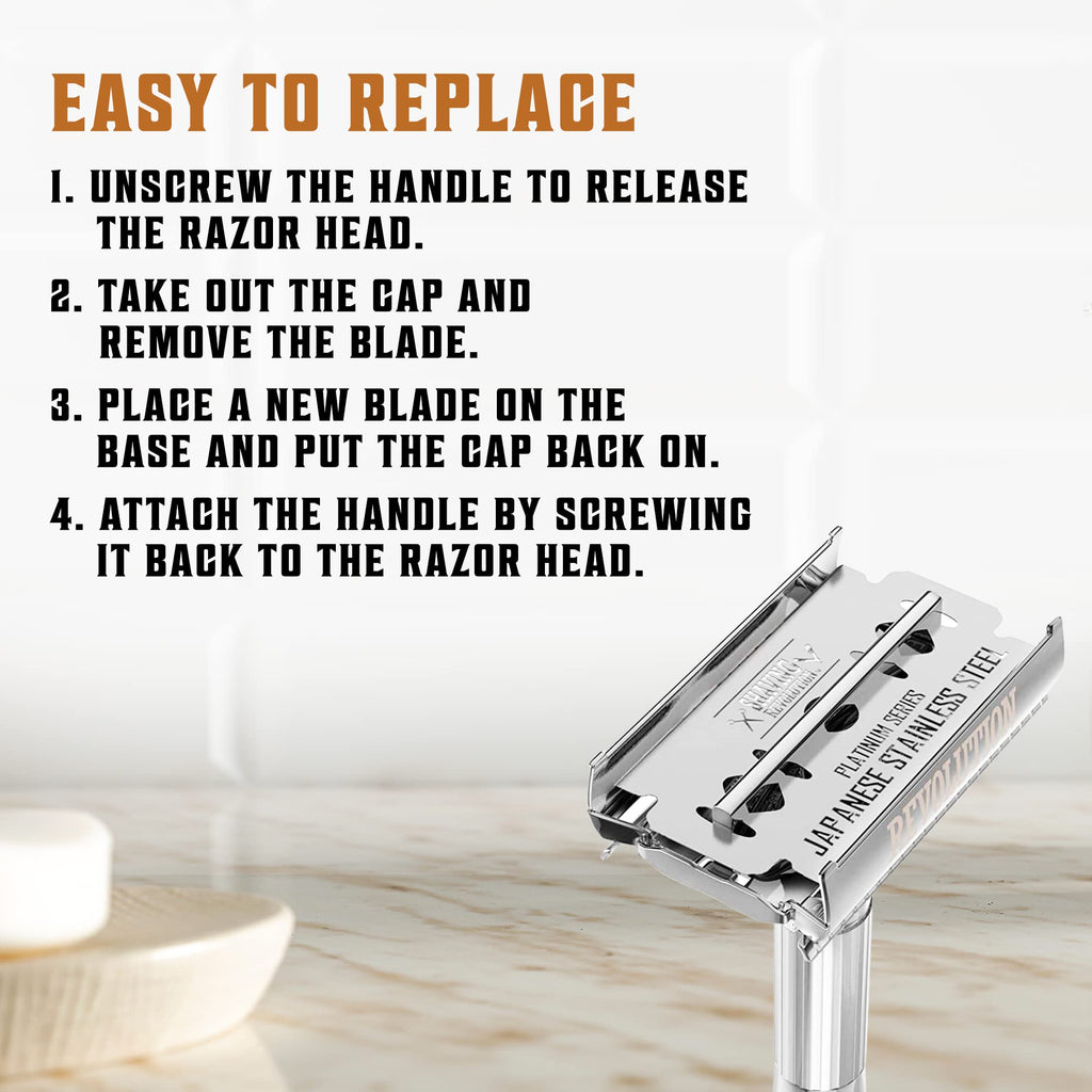 Double Edge Razor Blades 50 Count U501
