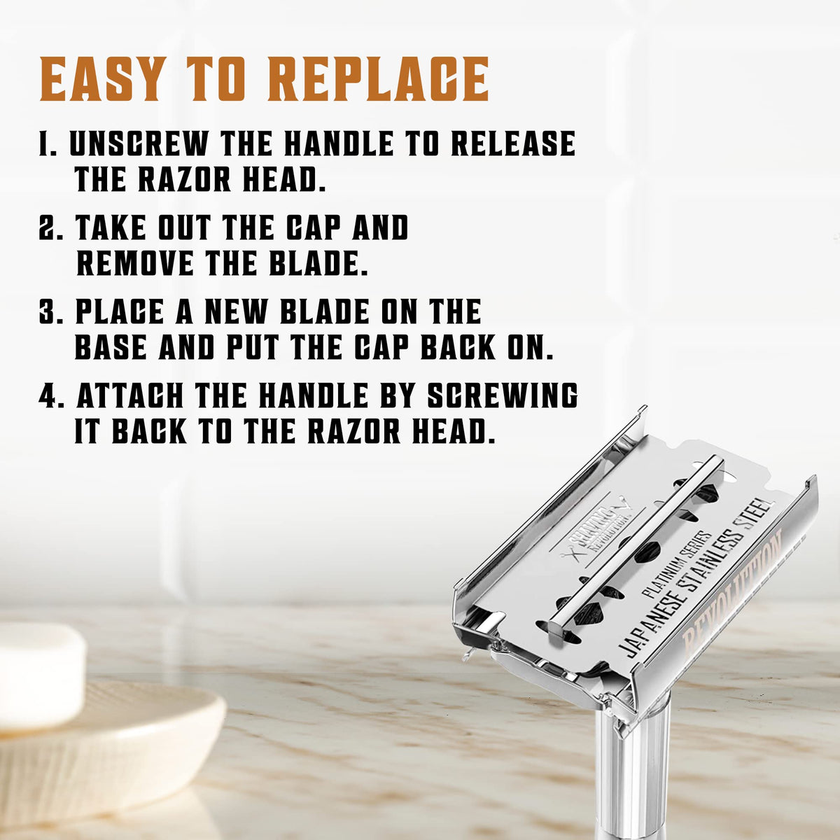Double Edge Razor Blades 50 Count U501