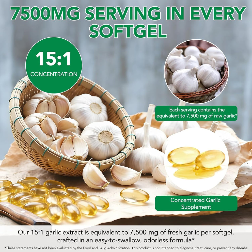 Aged Garlic Extract Capsules, 300 Softgels F58556