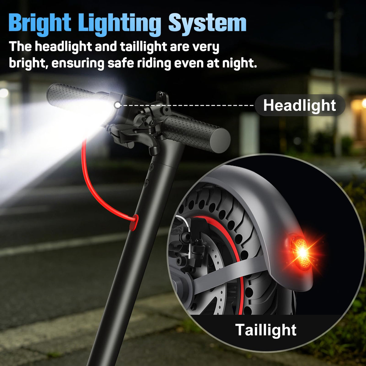 Electric Scooter 500W Motor 8.5'' Tire Y91294