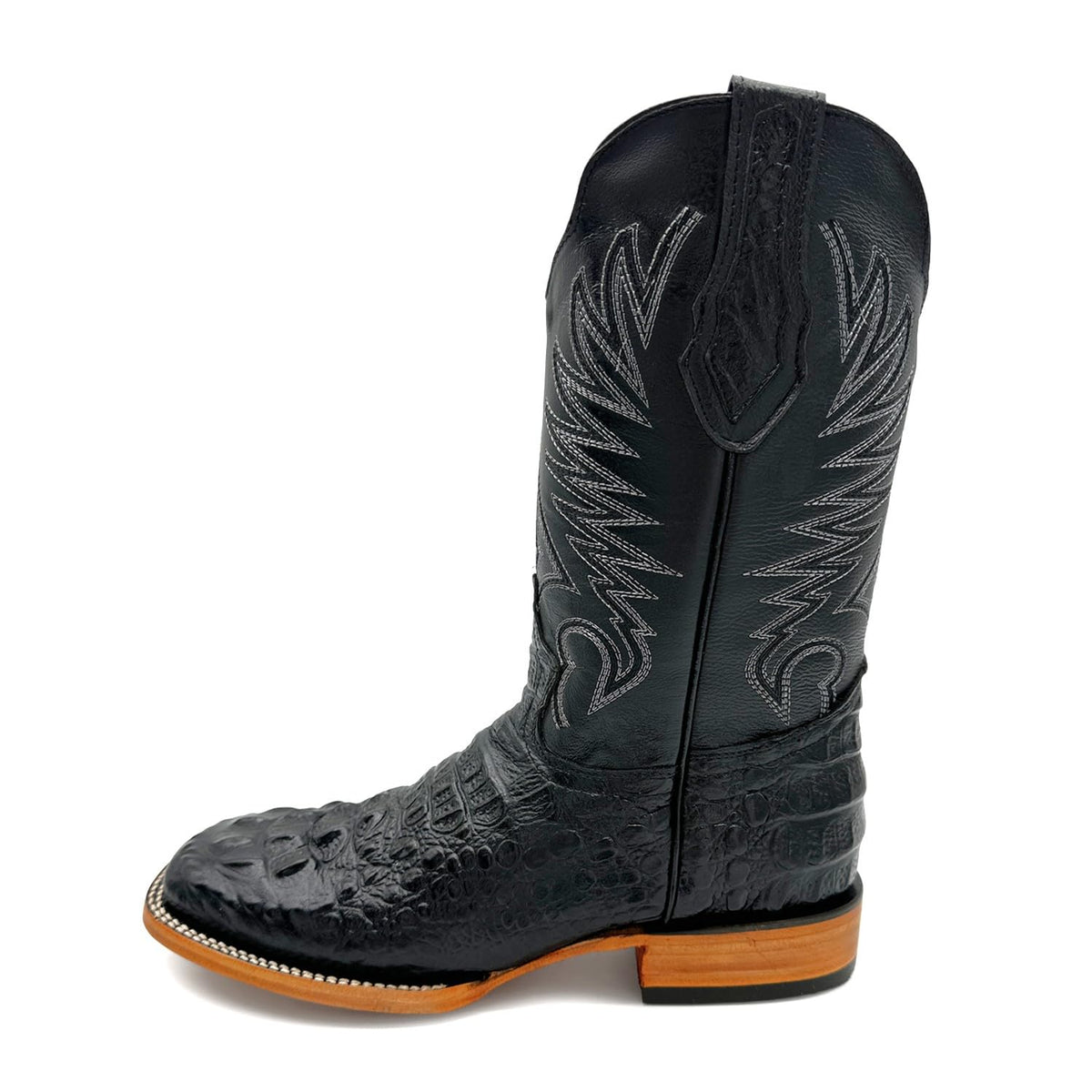 Mens Leather Square Toe Cowboy Boot K27470