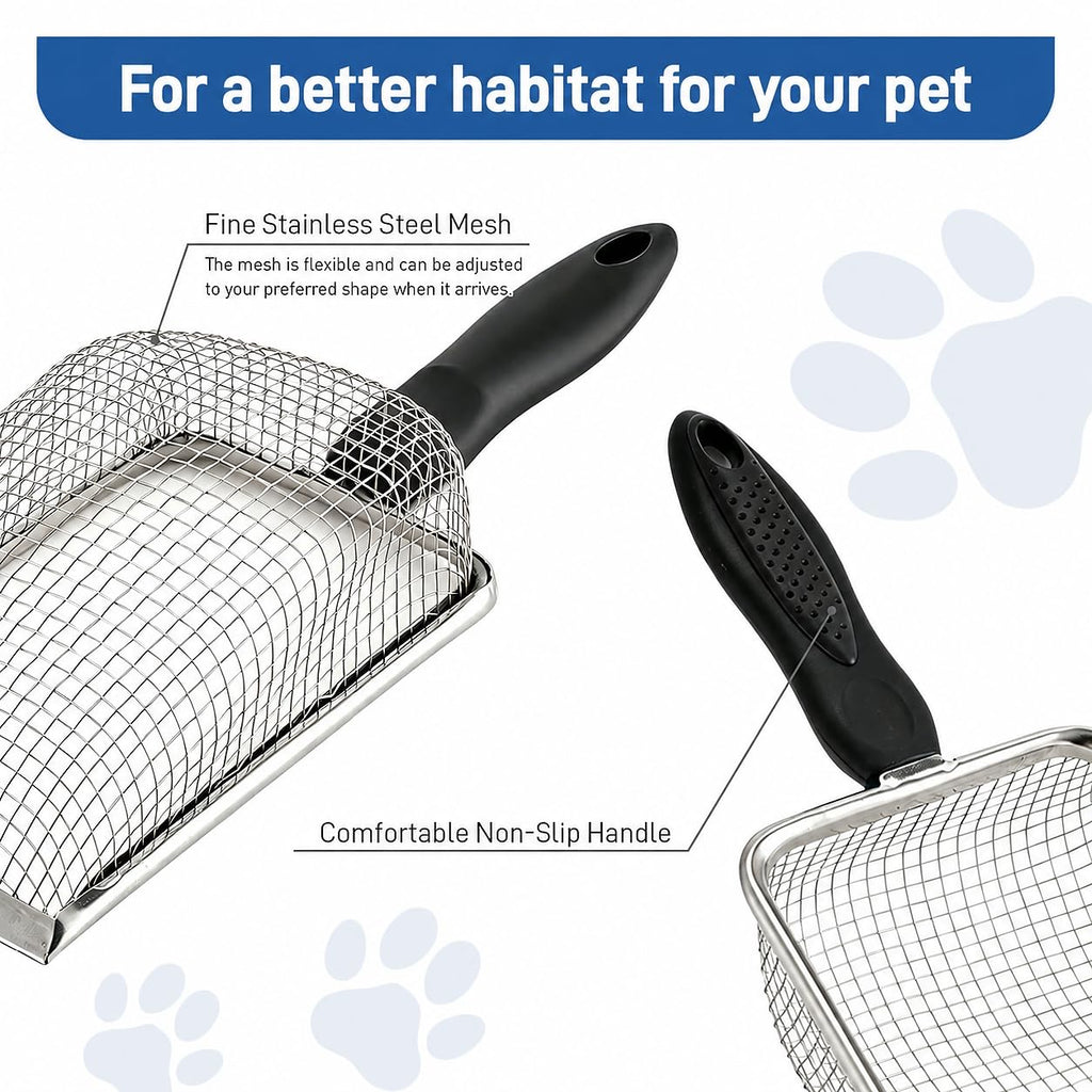 Stainless Steel Cat Litter Scoop O164