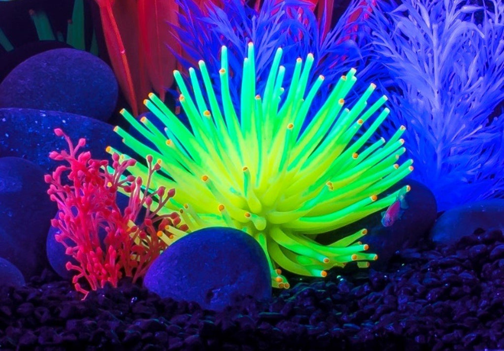 Yellow Anemone Aquarium Ornament N445