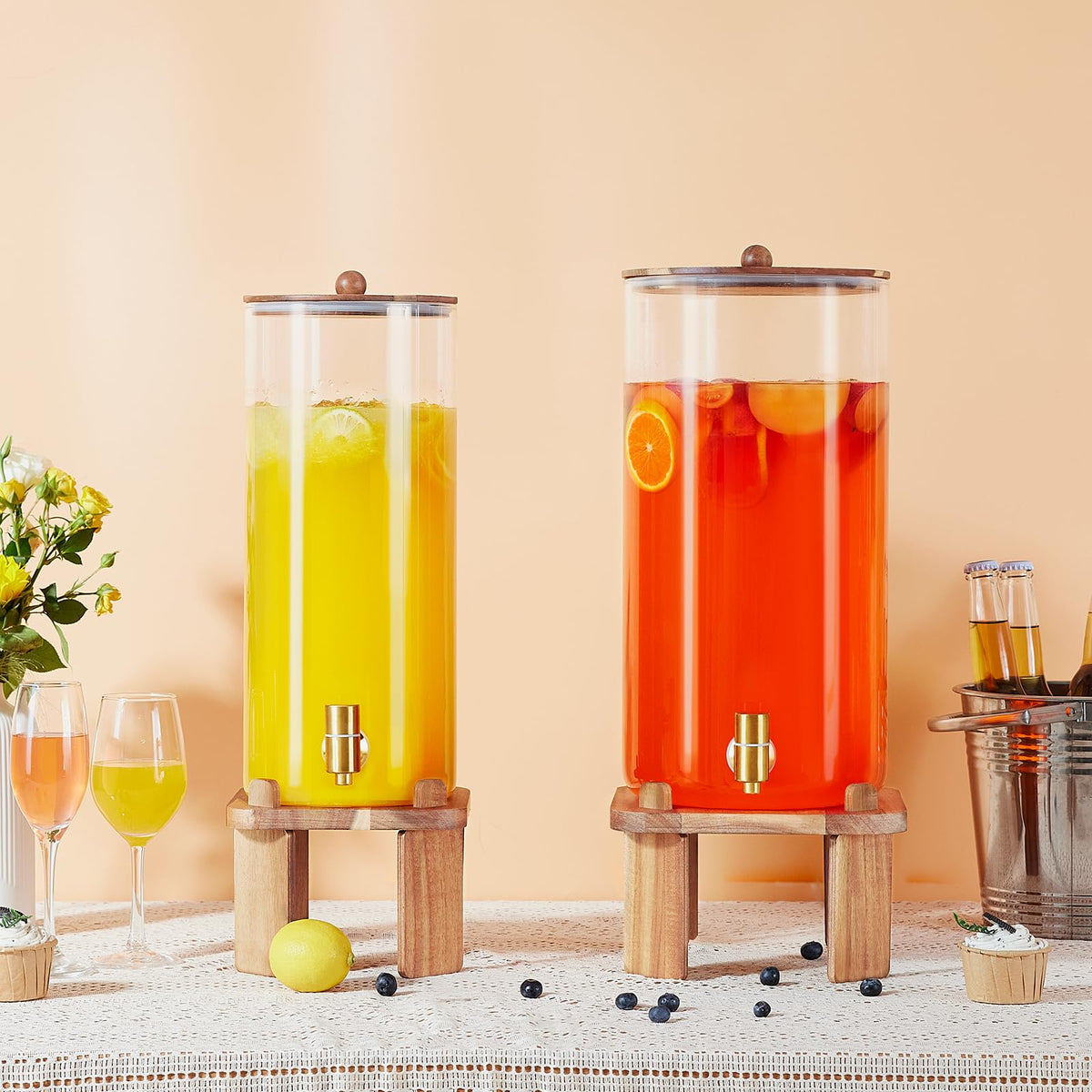 3 Gallon Drink Dispenser with Stand V8872
