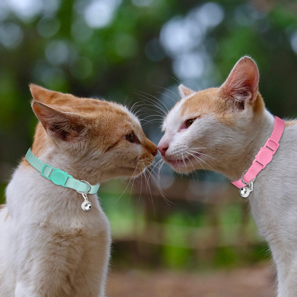 16 PCS Breakaway Cat Collars with Bell Z90295
