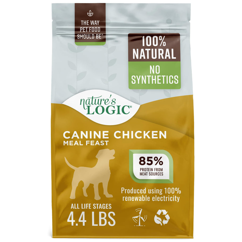Dry Dog Food Chicken Meal Kibble 4.4 lb T125