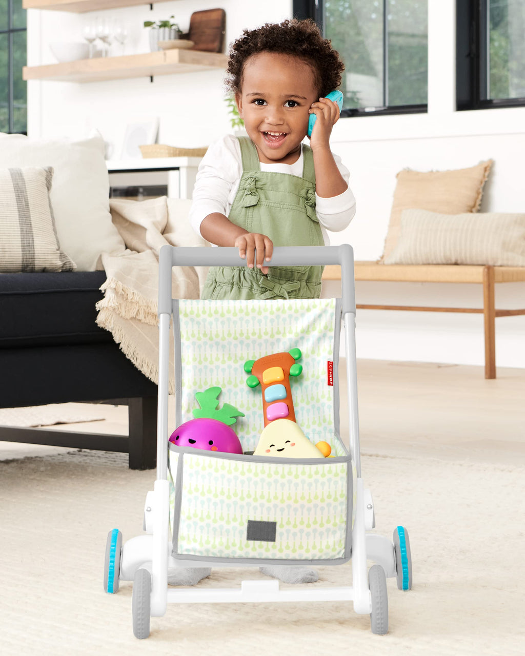 4-in-1 Sit to Stand Baby Walker with 40+ Activities I718824