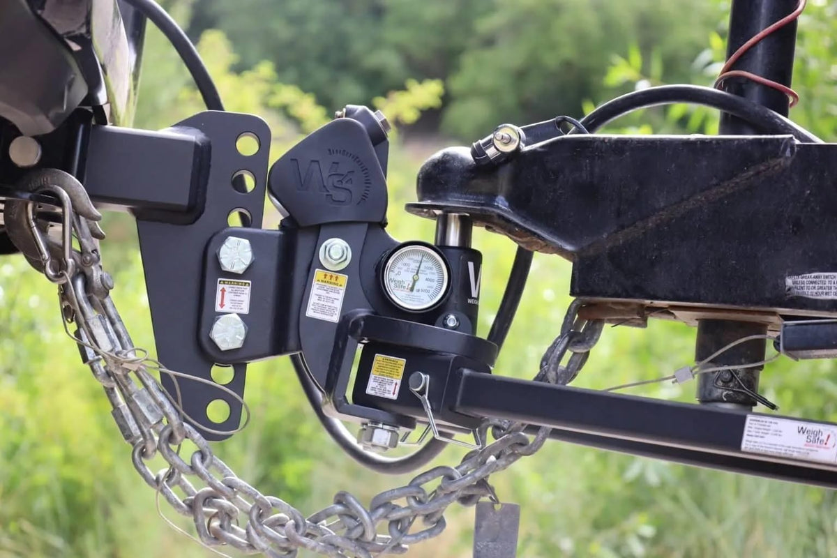 Weight Distribution Hitch with Anti-Sway, 4" Drop, 2" Shank, 12,500-lb Towing Capacity R773364