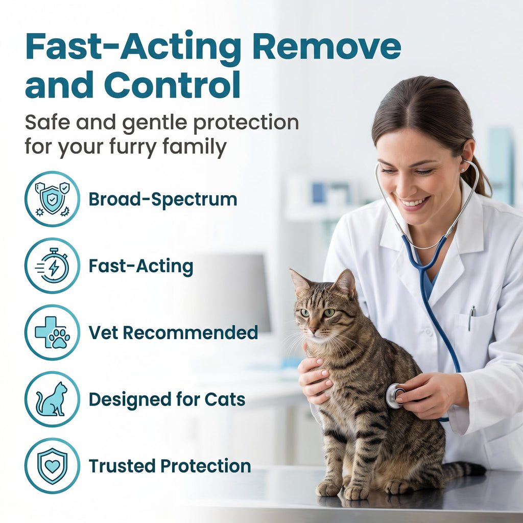 Dewormer Chewables for Cats and Kittens, 25 Chews E2694