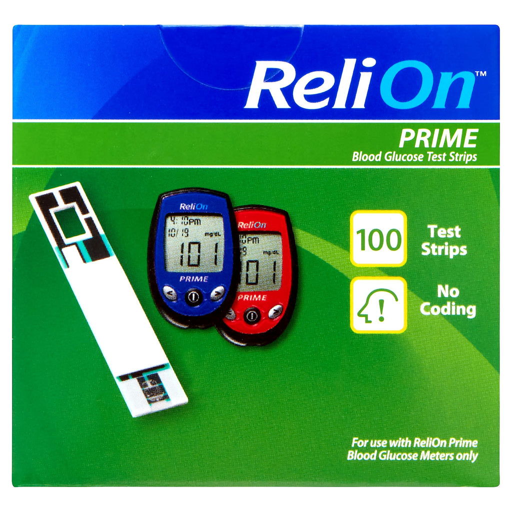 Blood Glucose Test Strips 100 Count O627