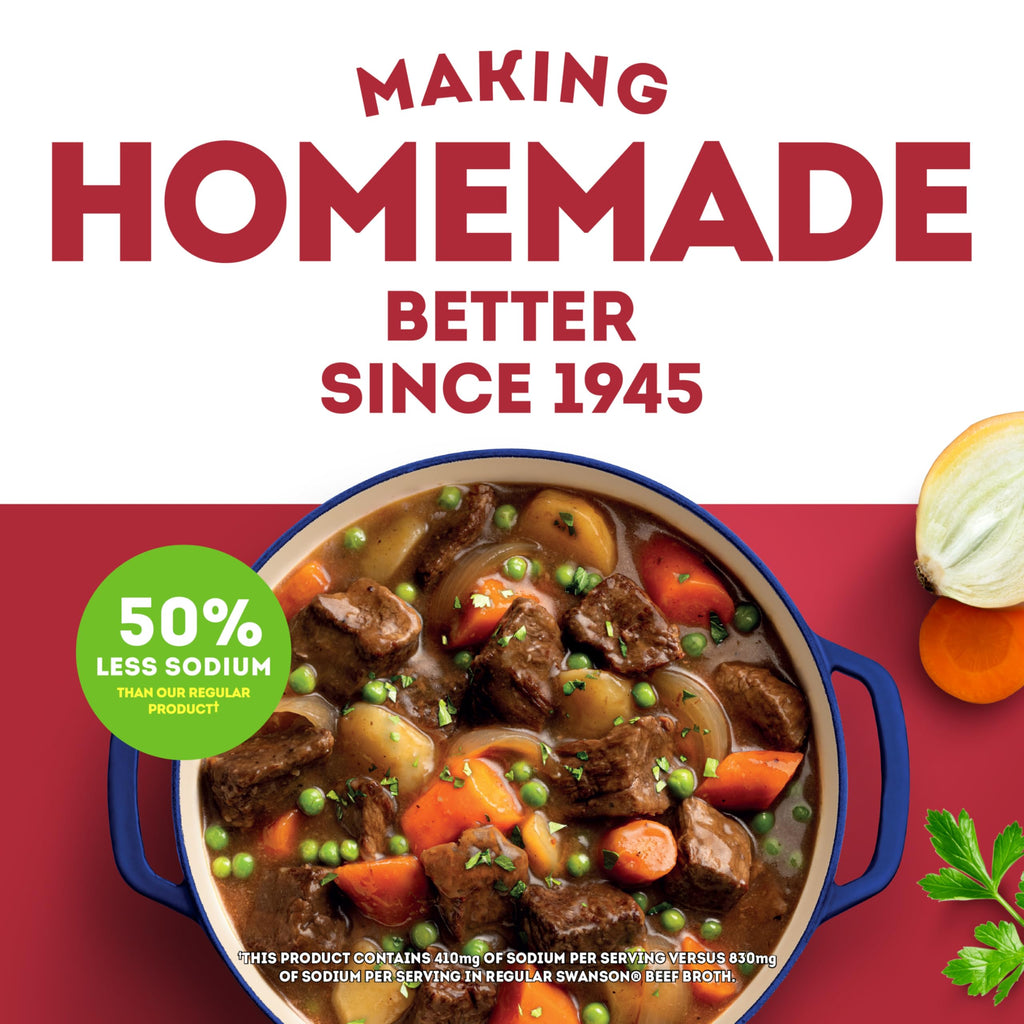 Lower Sodium Beef Broth 32 oz T2044