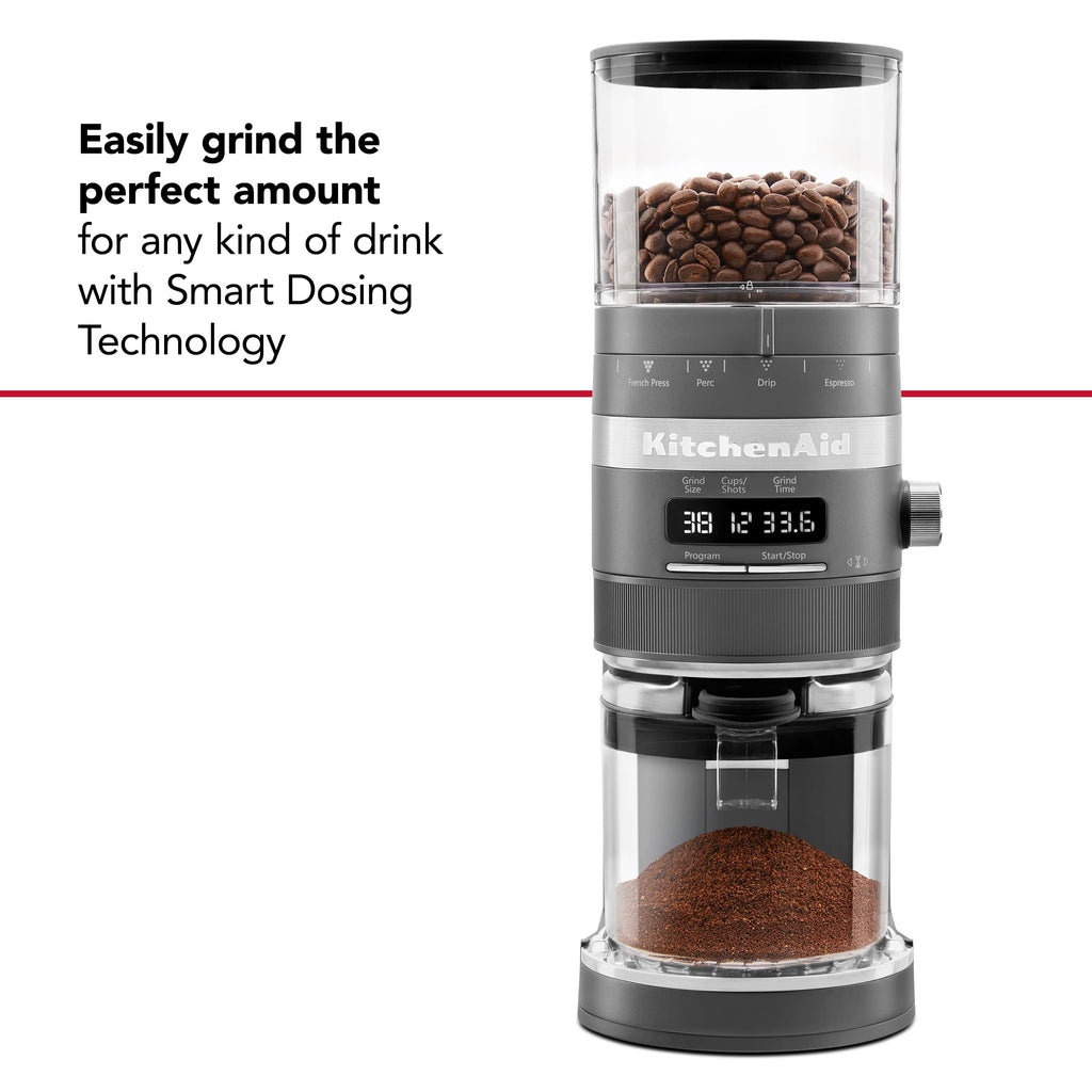 Charcoal Grey Burr Coffee Grinder Z49998
