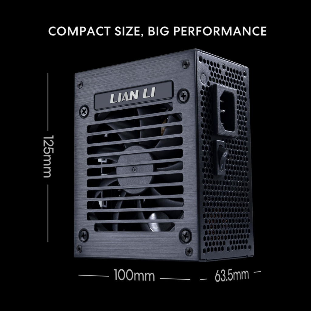750W SFX 80 Plus Gold Black Power Supply M3241