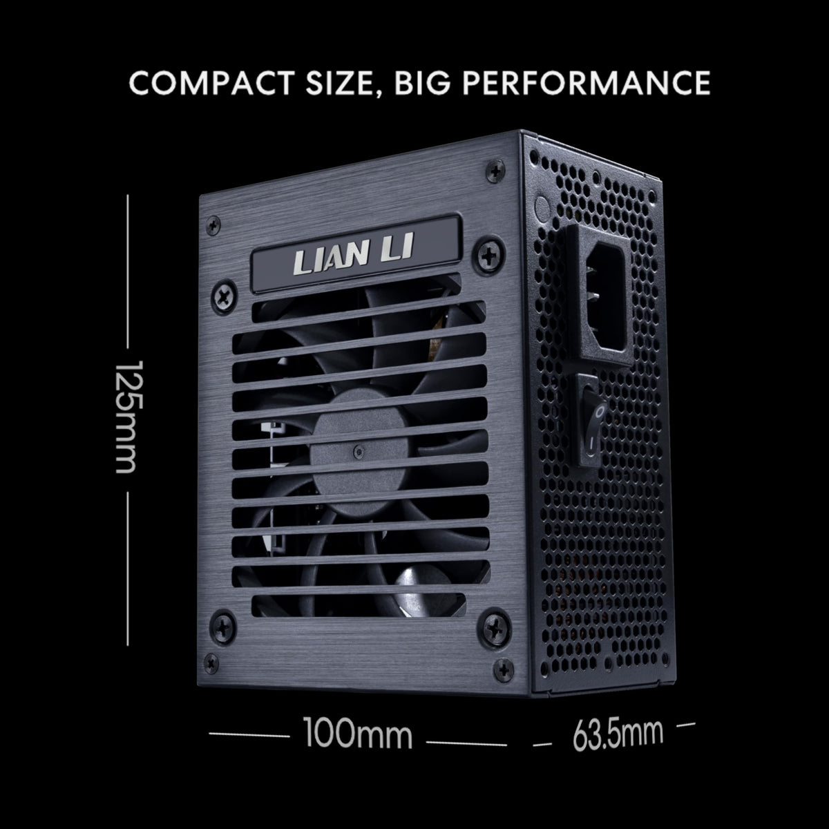 750W SFX 80 Plus Gold Black Power Supply M3241