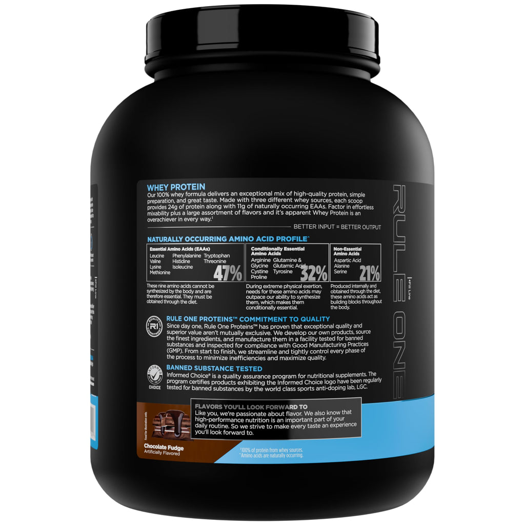 Whey Protein Powder Chocolate Fudge 65 Servings U574961