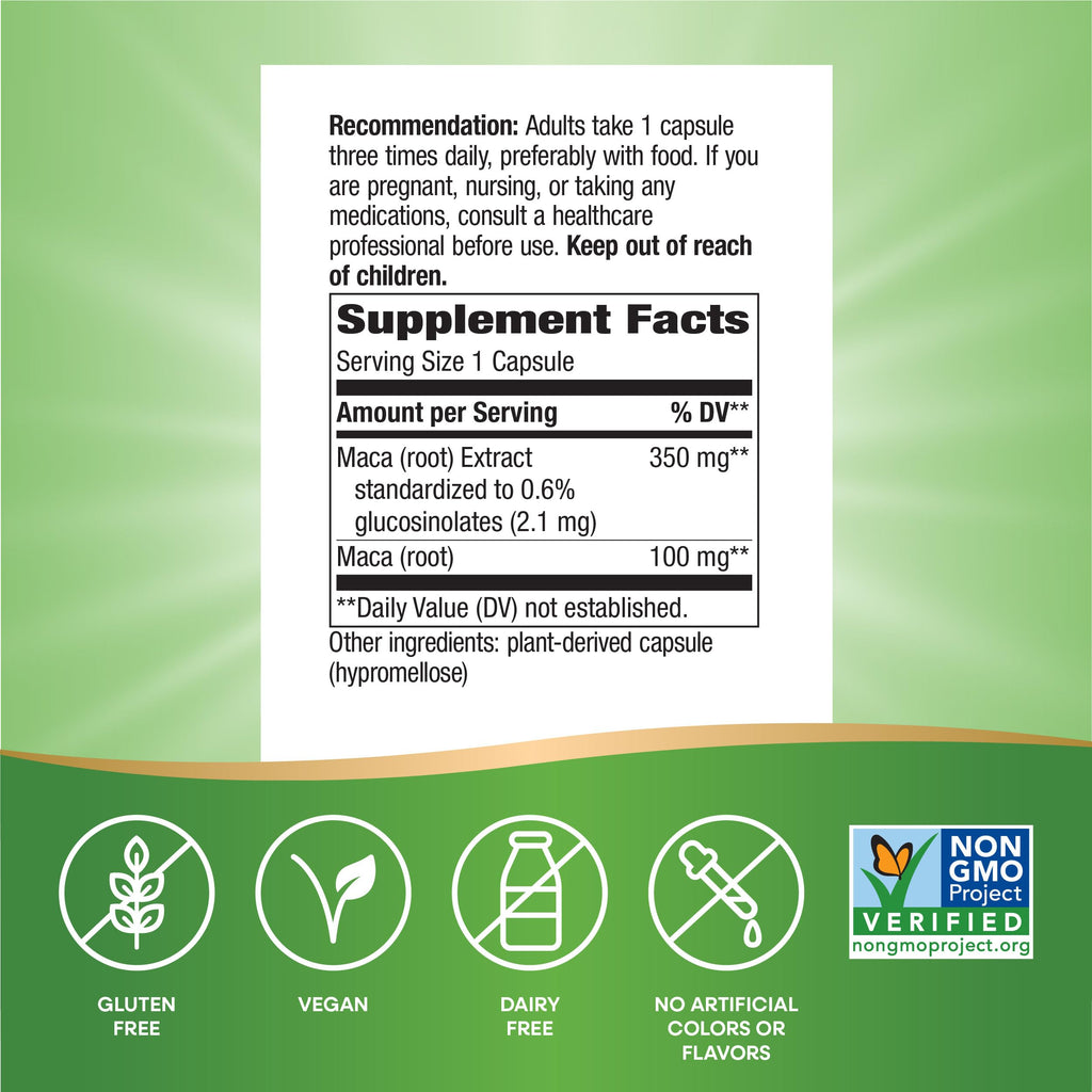 Maca Standardized Extract 60 ct N1433