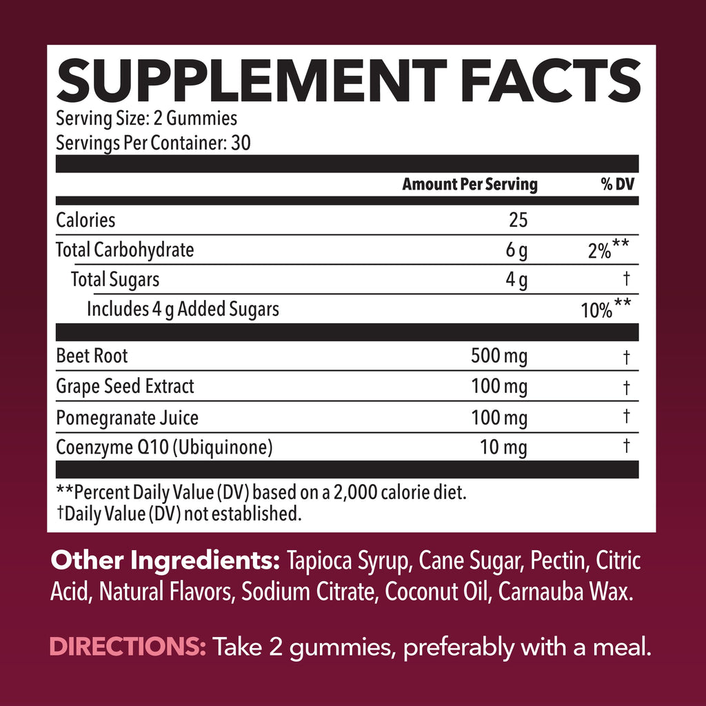 Beet Root Gummies + L-Arginine Gummies Bundle E59204