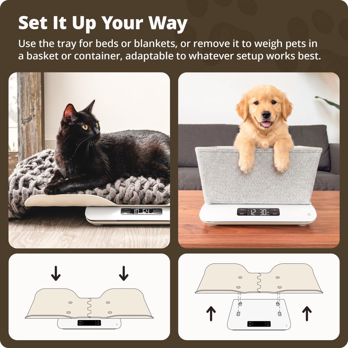 Digital Pet Scale for Cats, Dogs & Small Animals F6915