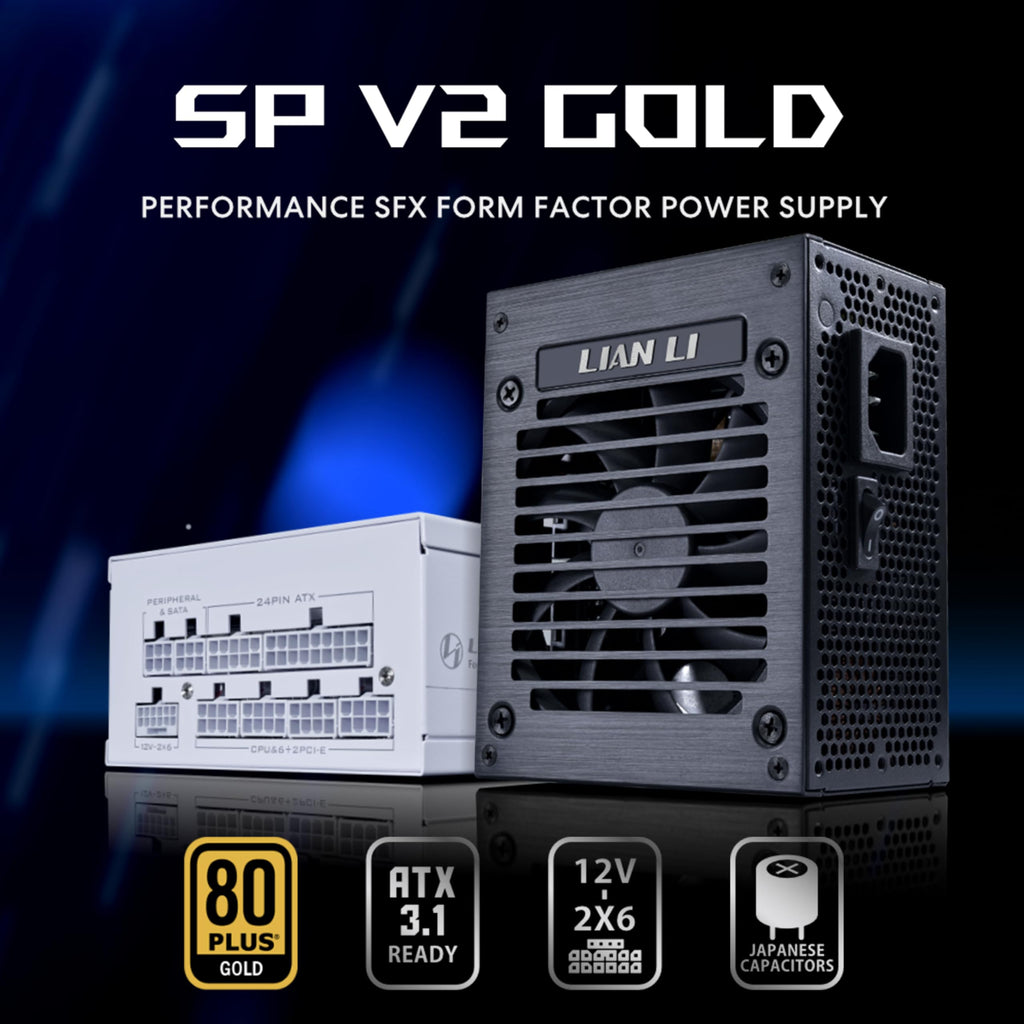 750W SFX 80 Plus Gold Black Power Supply M3241