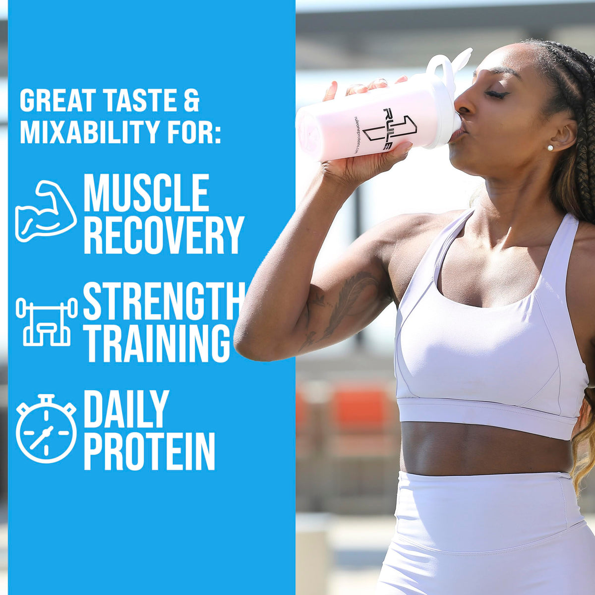 Whey Protein Powder Chocolate Fudge 65 Servings U574961