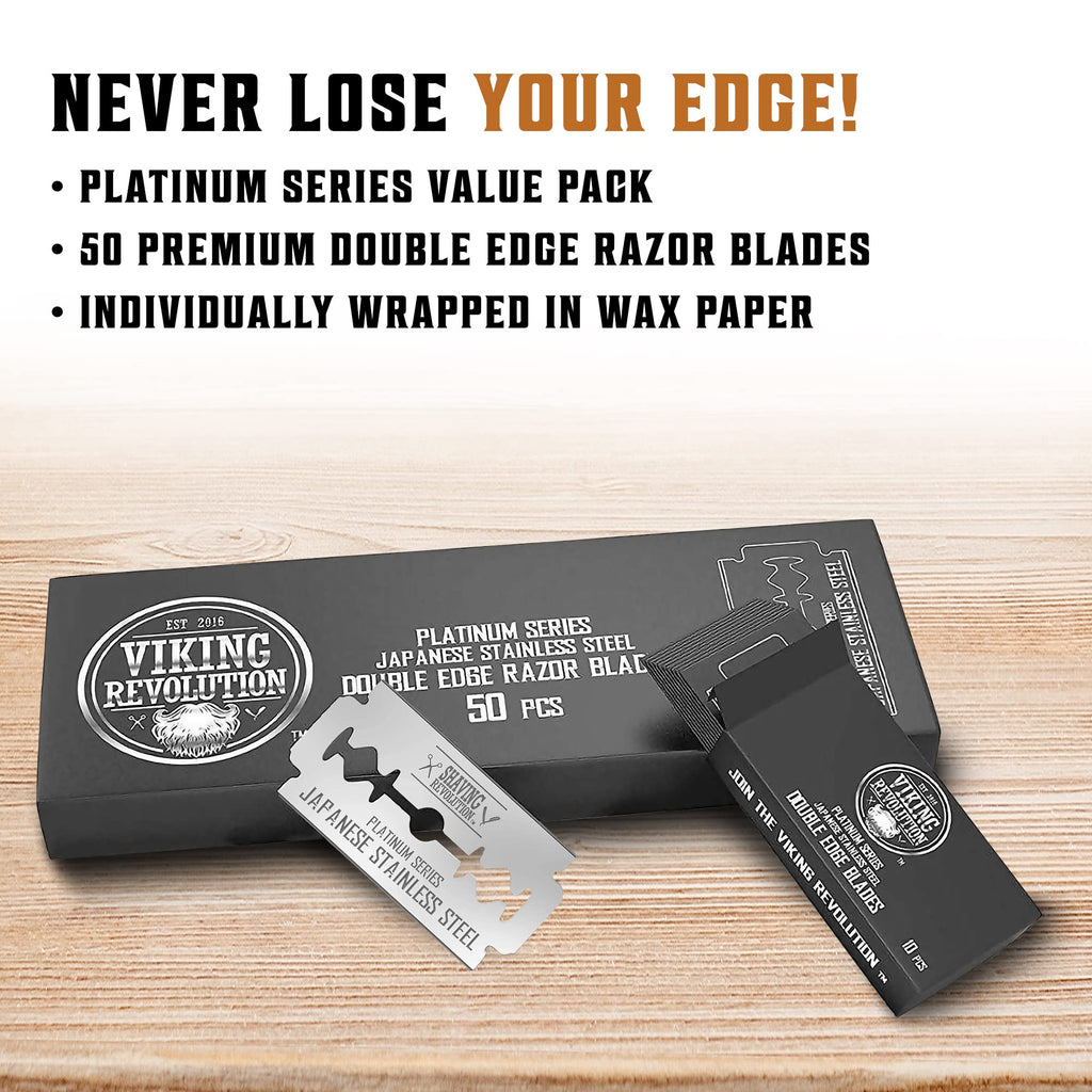 Double Edge Razor Blades 50 Count U501