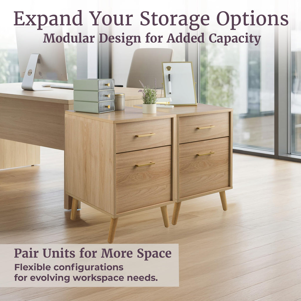 2 Drawer File Cabinet W261