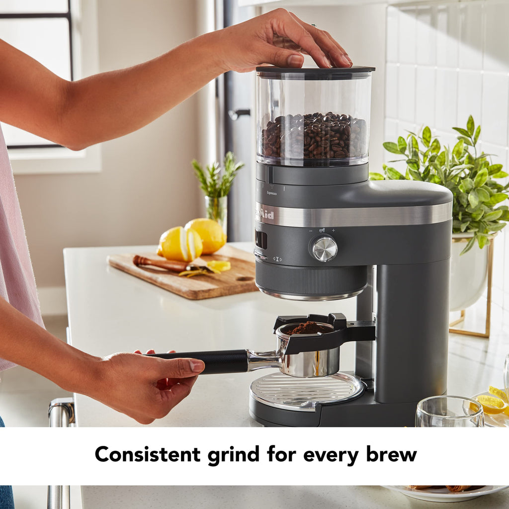 Charcoal Grey Burr Coffee Grinder Z49998