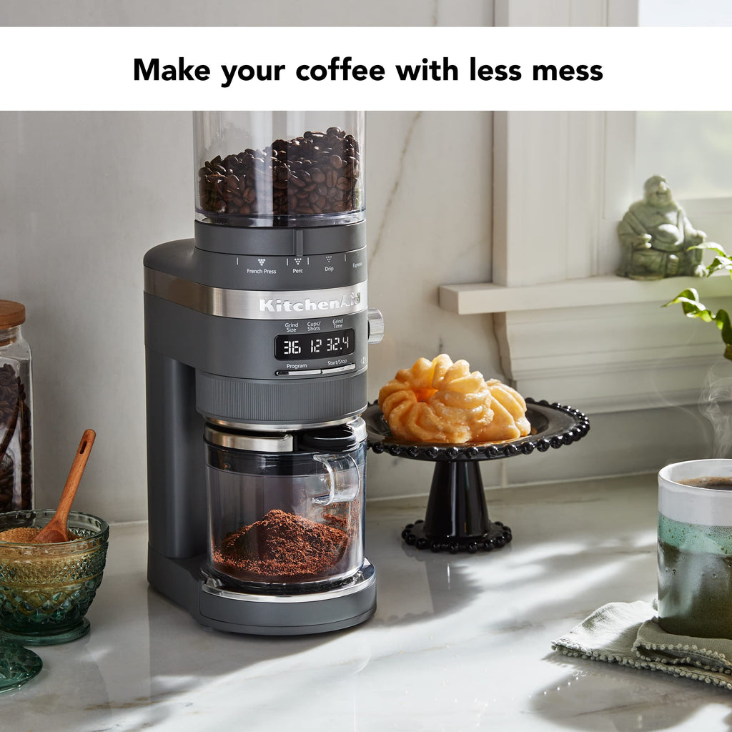 Charcoal Grey Burr Coffee Grinder Z49998