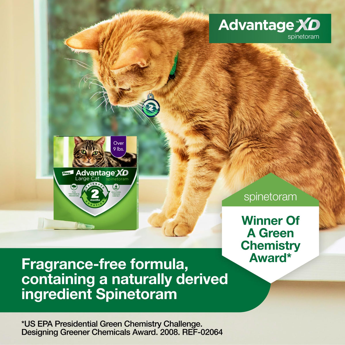 Large Cat Topical Flea Treatment & Prevention 1ct B375595