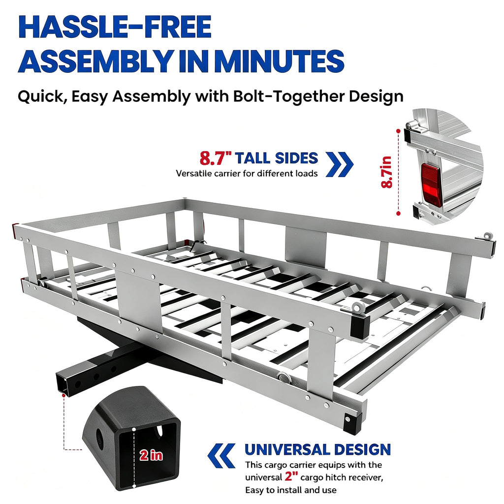 48"x29.5" Aluminum Wheelchair Scooter Mobility Carrier R880