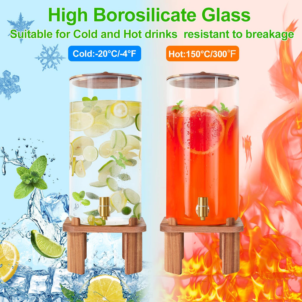 3 Gallon Drink Dispenser with Stand V8872