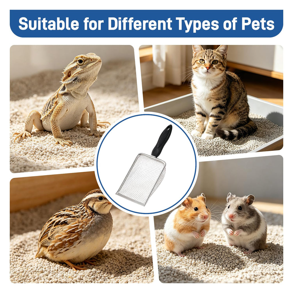Stainless Steel Cat Litter Scoop O164