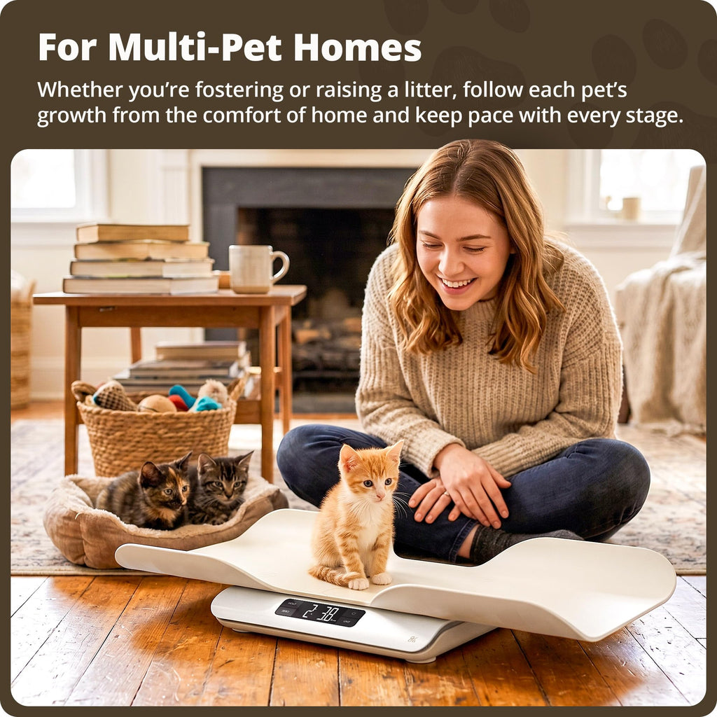 Digital Pet Scale for Cats, Dogs & Small Animals F6915