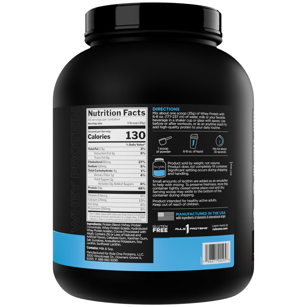 Whey Protein Powder Chocolate Fudge 65 Servings U574961