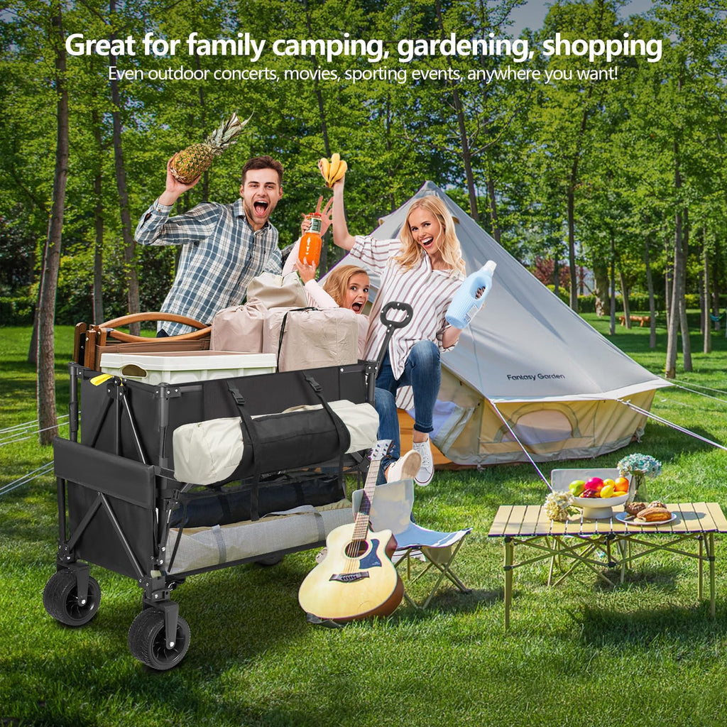 Heavy Duty Collapsible Double Decker Wagon J4225