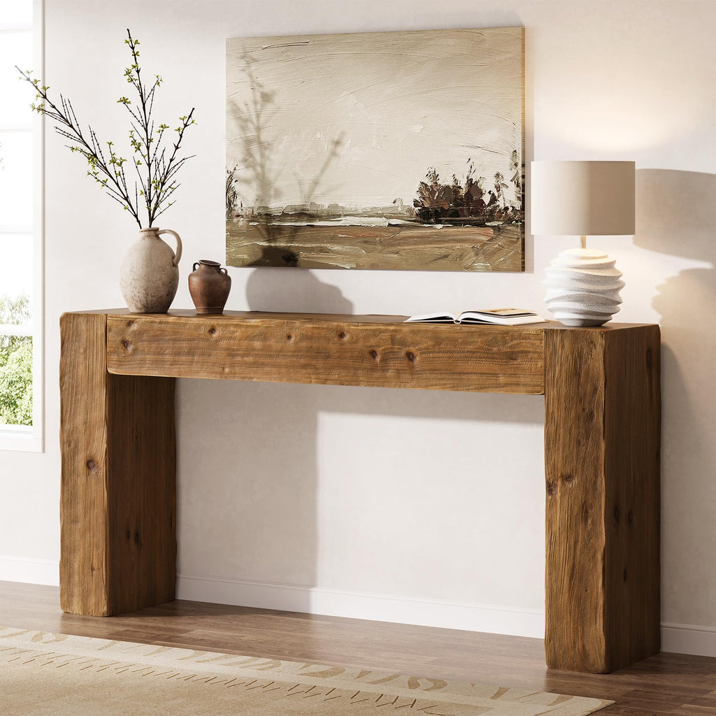 Solid Wood 63-Inch Console Table C93166