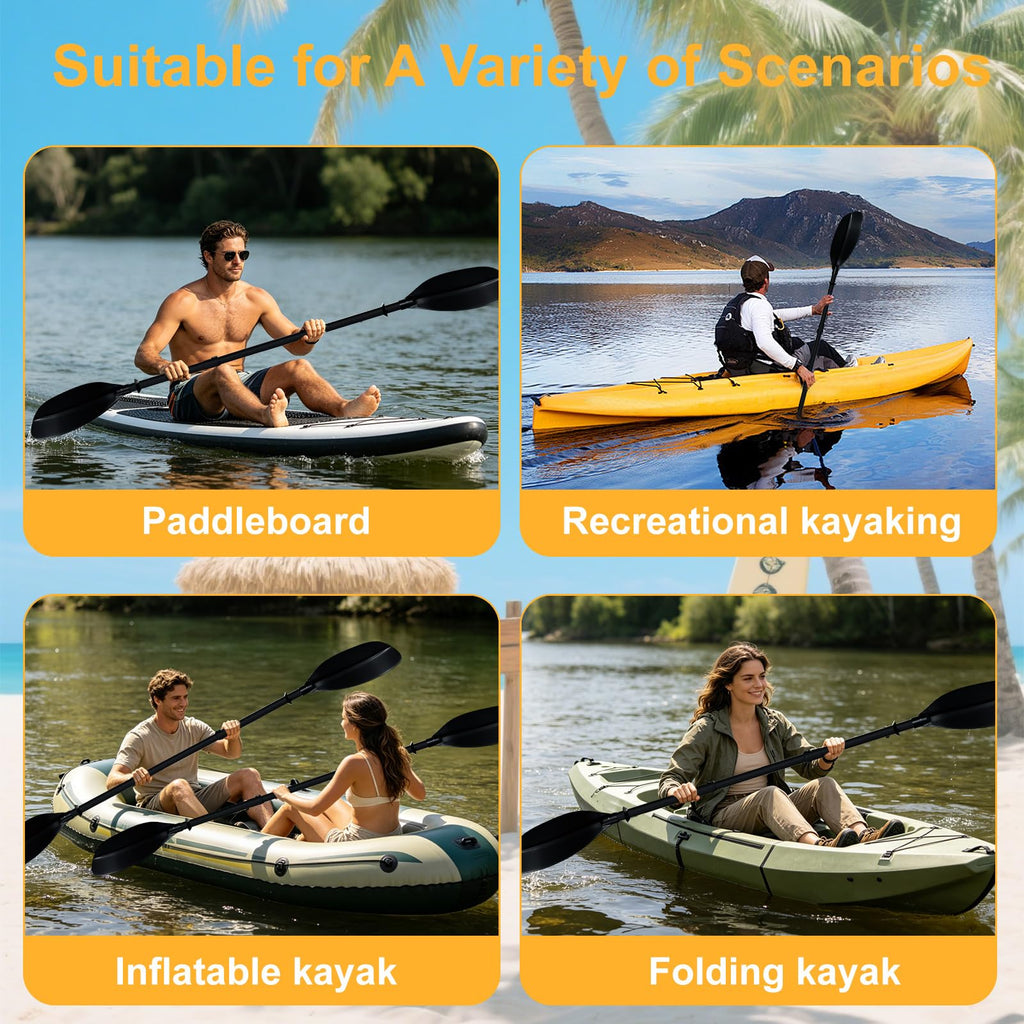 Adjustable 60-90 Inch Kayak Paddle O695667