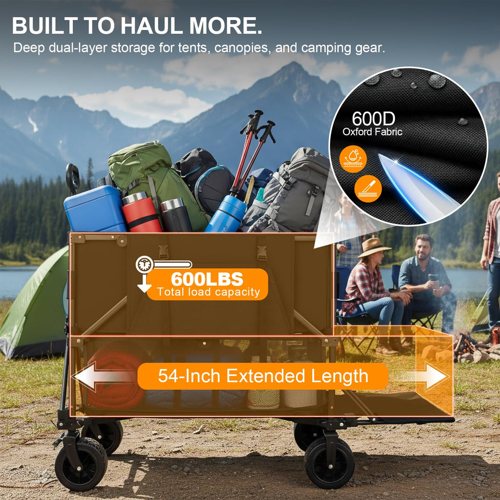 Heavy Duty Collapsible Double Decker Wagon J4225