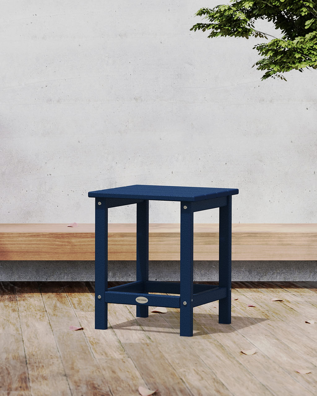 Navy Adirondack Chair & Side Table Bundle A883