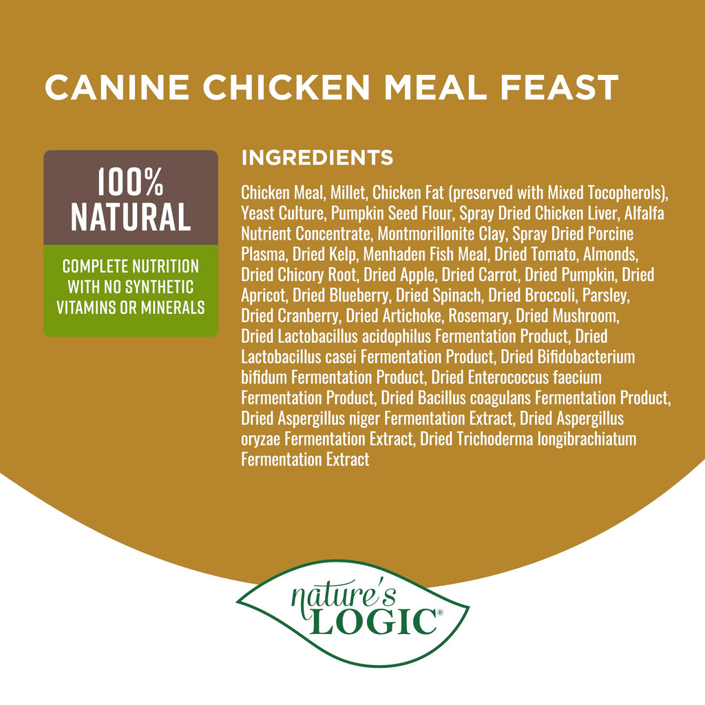 Dry Dog Food Chicken Meal Kibble 4.4 lb T125