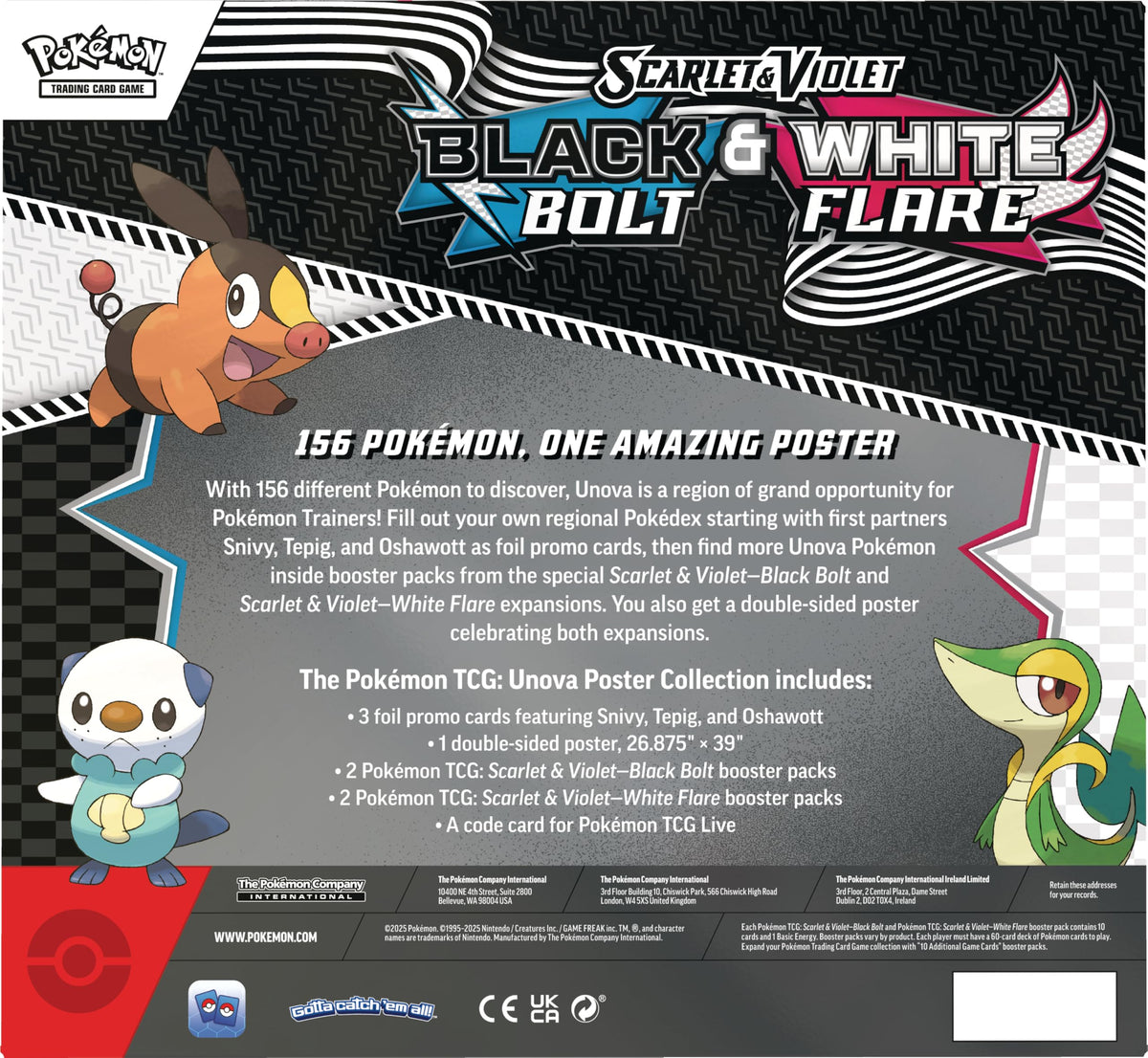 Pokemon TCG Poster Box Z3405