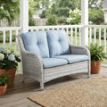 2 Seater Rattan Wicker Outdoor Sofa I3048