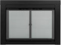 Black Small Fireplace Glass Door E220196