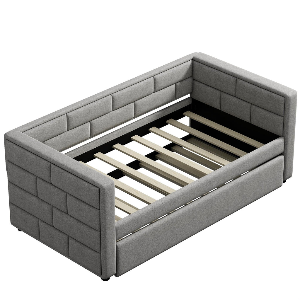 Twin Upholstered Daybed with Trundle Z986610